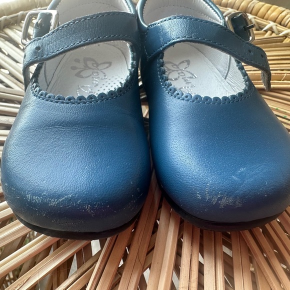 Amaia London Navy Mary Janes - Picture 2 of 5